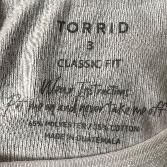 TORRID EVERYDAY SIGNATURE JERSEY CREW NECK TANK - Picture 4 of 6